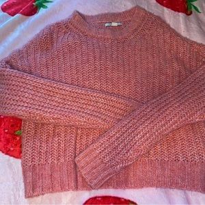 American Eagle Pink Crewneck sweater